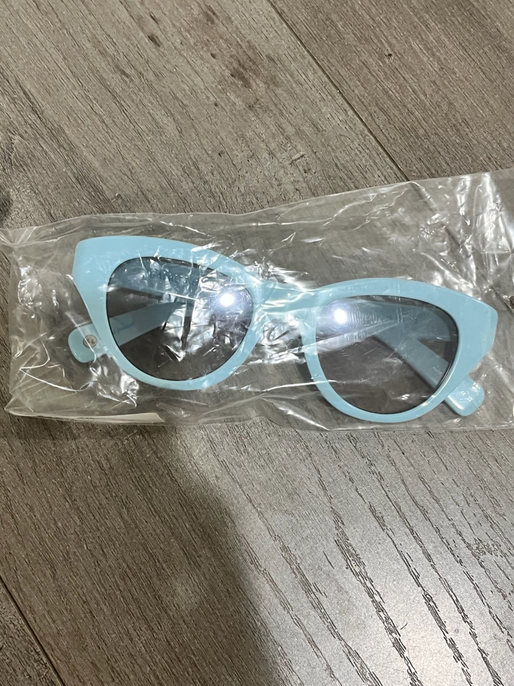 Garrett Leight Cat-Eye Sunglasses - Light Blue